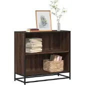 vidaXL Boekenkast 80,5x35x76 cm bewerkt hout bruin eikenkleur
