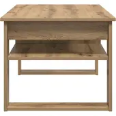 vidaXL Salontafel Artisan-Eik, 96 x 54 x 44 cm, houtvezel