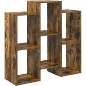vidaXL Dressoir Rook Eiken 90 x 30 x 90 cm