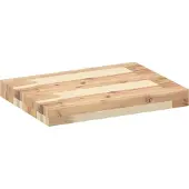 vidaXL Wandschappen 2 st zwevend 60x30x4 cm onbehandeld acaciahout
