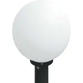 vidaXL Bolderarmatuur met stopcontact 80 cm Zwart IP44
