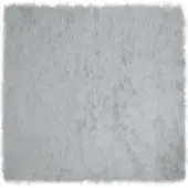 vidaXL Tapijt van imitatie schapenvacht TAFALLA Grijs 120 x 120 cm