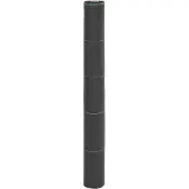 vidaXL Worteldoek 1x25 m polypropeen zwart