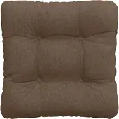 vidaXL Zitkussens 4 st Stof Bruin 40 x 40 x 12 cm