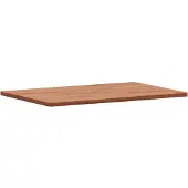 vidaXL Wastafelblad 60x40x1,5 cm massief beukenhout