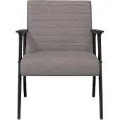 vidaXL Fauteuil Taupe Stof