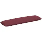 vidaXL Rugkussen Wijnrood 200 x 19 x 50 cm Stof