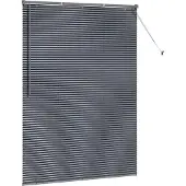 vidaXL - Venetiaanse - jaloezie - Donkergrijs - 175 - x - 125 - cm - 25 - mm - Aluminium