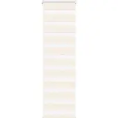 vidaXL Zebra rolgordijn 40x100 cm stofbreedte 35,9 cm marmerbeige