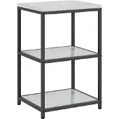 vidaXL Keukenplankeenheid HATTEM Zilverkleurig 60 x 50 x 92 cm Staal