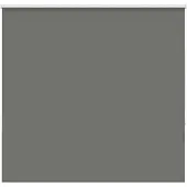 vidaXL Rolgordijn verduisterend 150x150 cm stofbreedte 146,6 cm grijs