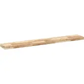vidaXL Wandschap zwevend 160x20x4 cm onbehandeld massief acaciahout