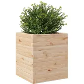 vidaXL Plantenbak 40x40x46 cm massief grenenhout