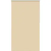 vidaXL Rolgordijn verduisterend 125x230 cm stofbreedte 121,6 cm beige
