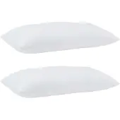 vidaXL Hoofdkussen 2 st 81 x 42 x 20 cm Polyester Wit