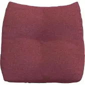 vidaXL Rugkussen Wijnrood 45 x 24 x 50 cm Stof