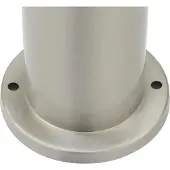 vidaXL Bolderarmatuur met stopcontact 110 cm RVS IP44