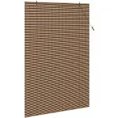 vidaXL Rolgordijn Bruin 150 x 220 cm Bamboe
