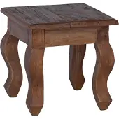 vidaXL Nesttafel 3 st Bruin Massief mahoniehout