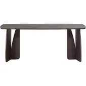 Woood Oakline Curve Eettafel B 180 cm - Mystic Brown