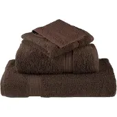 vidaXL Handdoeken SOLUND 2 st 600 g/m² 50x100 cm bruin