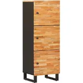vidaXL Opberg Highboard Bruin 40 x 33 x 110 cm Massief Mango Hout
