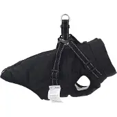 vidaXL Hondenjas Zwart L36 Fleece en polyester
