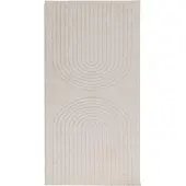 vidaXL Vloerkleden Rechthoekig GALATI Crème 200 x 80 cm Polyester