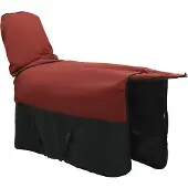 vidaXL Paardendeken Donkergroen en zwart 75 cm Polyester