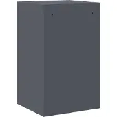vidaXL Bestandkast Antraciet 45,5 x 42 x 74,5 cm Koudgewalst Staal