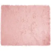 vidaXL Tapijt van imitatie schapenvacht TAFALLA Roze 200 x 280 cm