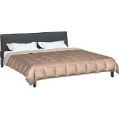 vidaXL Volledig Jaar Dekbed 220 x 260 cm 300 gsm Goud