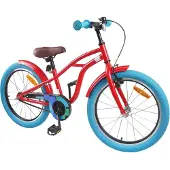 vidaXL Kinderfiets 22 Inch voor 7-12 jaar oud Rood