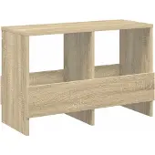 vidaXL Tijdschriftenrek Sonoma Eik 68,5 x 30 x 45 cm