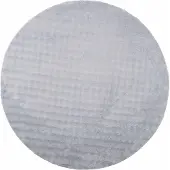 vidaXL Vloerkleden Rond SIROLO Grijs Ø 200 CM Polyester