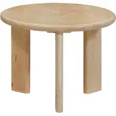 vidaXL Nesting Koffietafels 2 st Zwart Ø 50 x 40 cm Massief Mango Hout