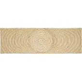 vidaXL Vloerkleden Wit 80 x 200 cm Jute