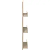 vidaXL Tijdschriftenrek Sonoma Eik 43 x 11 x 102 cm Bewerkt hout