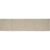 vidaXL Vloerkleden Natuurlijk en Wit 80 x 400 cm Jute
