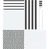 vidaXL Glazen deur 83 x 3,5 x 201,5 cm Aluminium Zwart