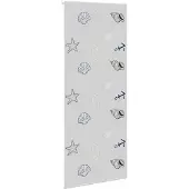 vidaXL Doucherolgordijn met cassette 70x240 cm stofbreedte 66 cm
