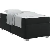 vidaXL Bedframe Zwart 90 x 190 cm PVC