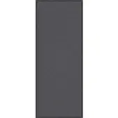 vidaXL Deurmat 60x150 cm antracietkleurig