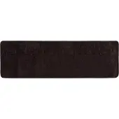 vidaXL Tapijt Runner MARSA Antraciet 100 x 300 cm Polyester en PVC
