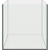 vidaXL Aquarium met opslag Doorzichtig 60 x 30 x 30 cm Glas