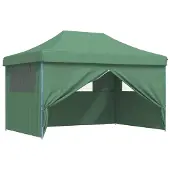 vidaXL Partytent Groen 292 x 440 x 315 cm Oxford Stof