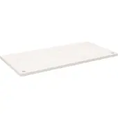 vidaXL Bureaublad 100x60x2,5 cm massief grenenhout wit