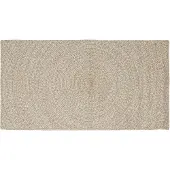 vidaXL Vloerkleden Natuurlijk en Wit 80 x 150 cm Jute