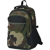 vidaXL Rugzak, 40 liter, zwart en camouflage