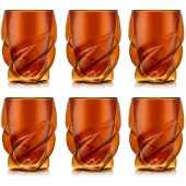 Bodum PAVINA PARIS dubbelwandige glazen - 270 ml, transparant rood, verpakking van 6